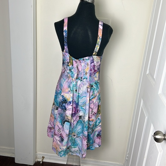 Serendipity Island Floral Shift Dress Size Medium - Picture 2 of 8